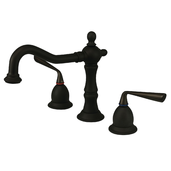 Silver Sage KS1975ZL 8-Inch Widespread Bathroom Faucet with Brass Pop-Up KS1975ZL - main